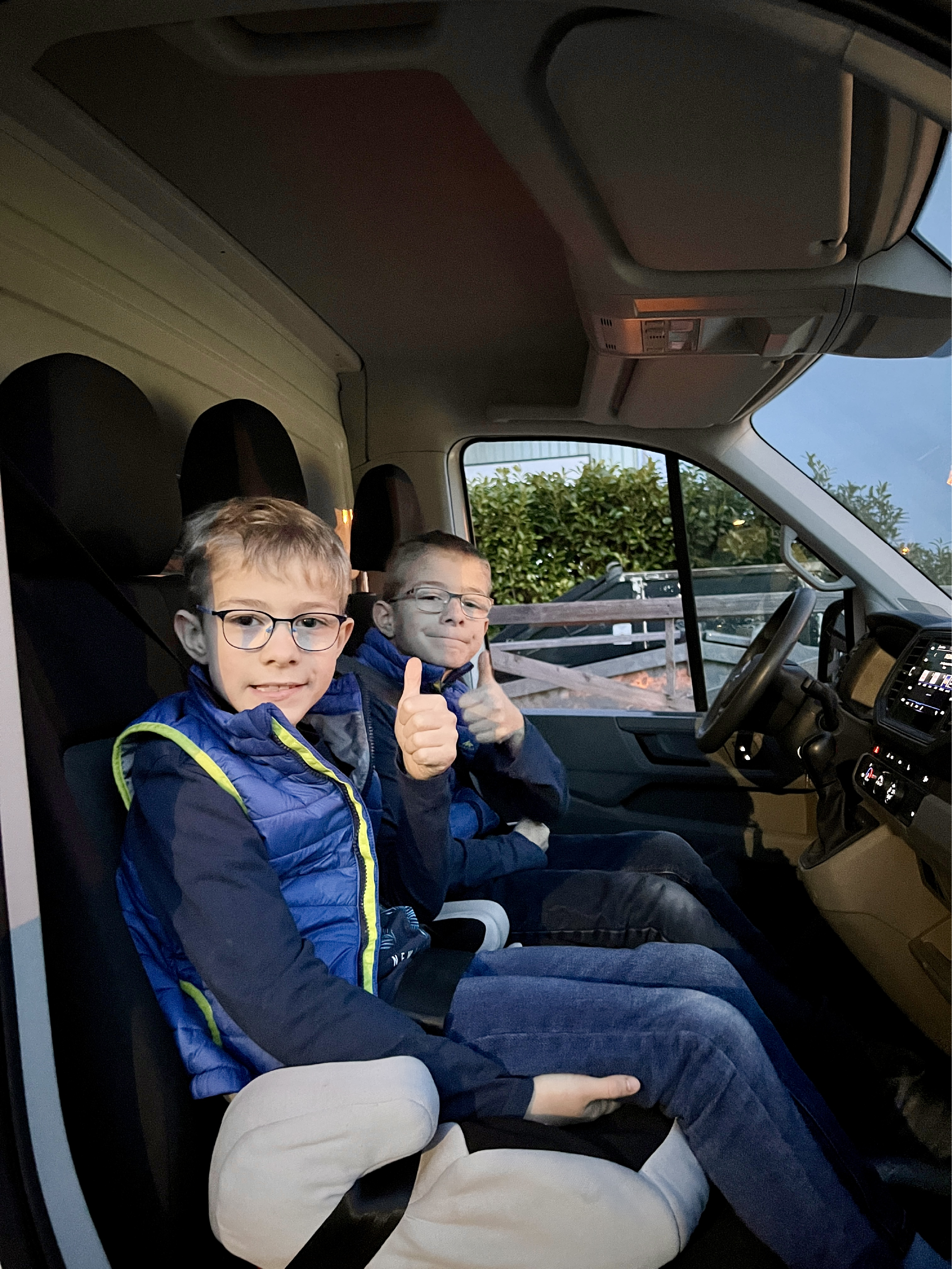 Nachwuchs im Transporter